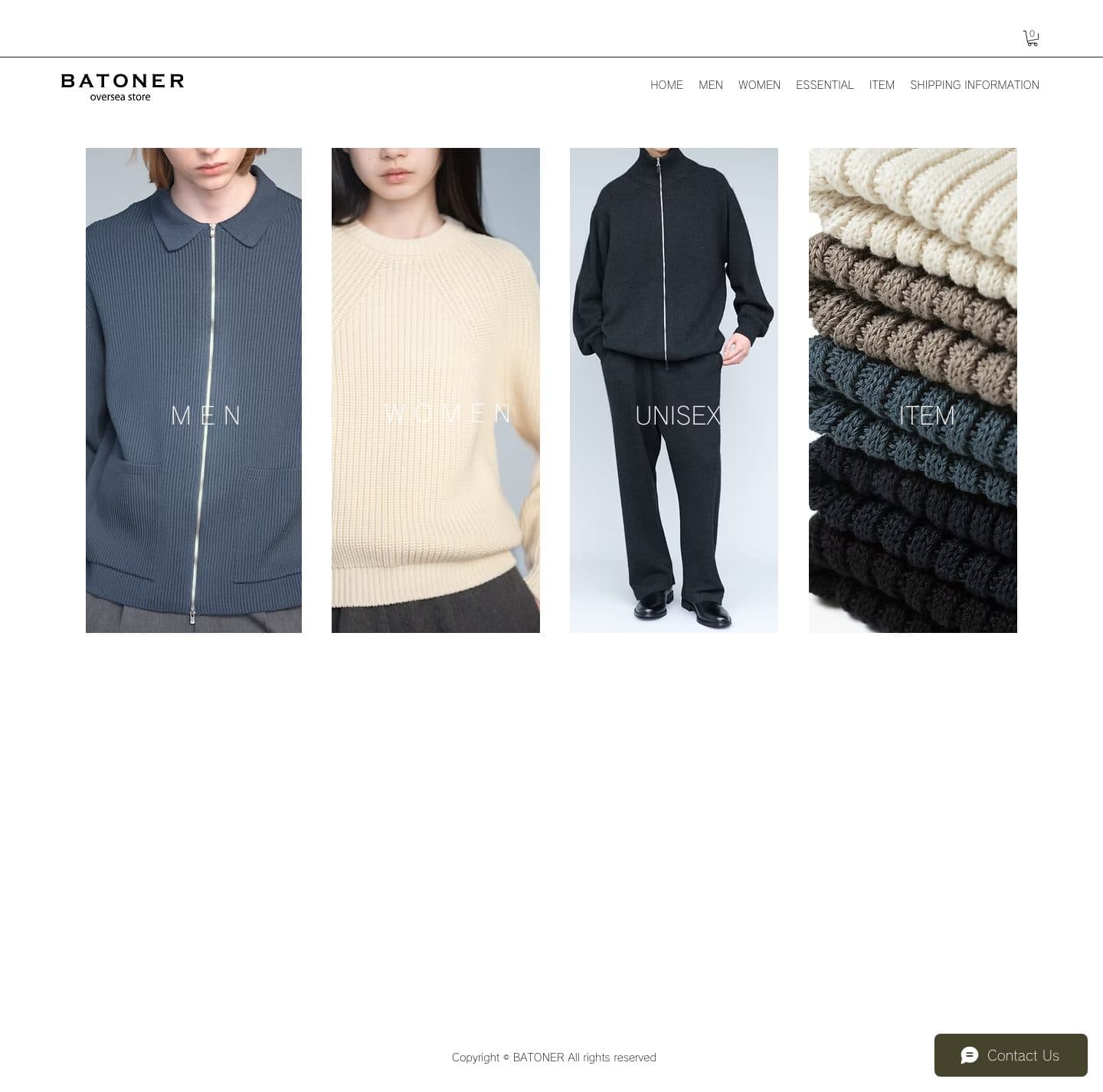 Batoner — website
