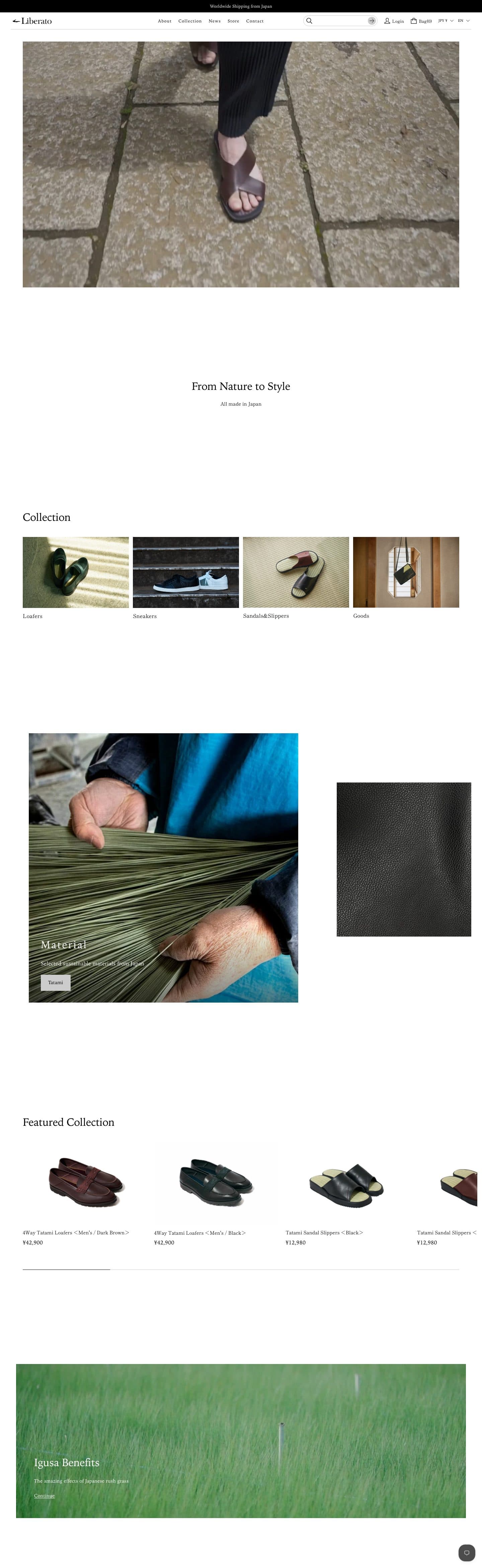 LIBERATO — website