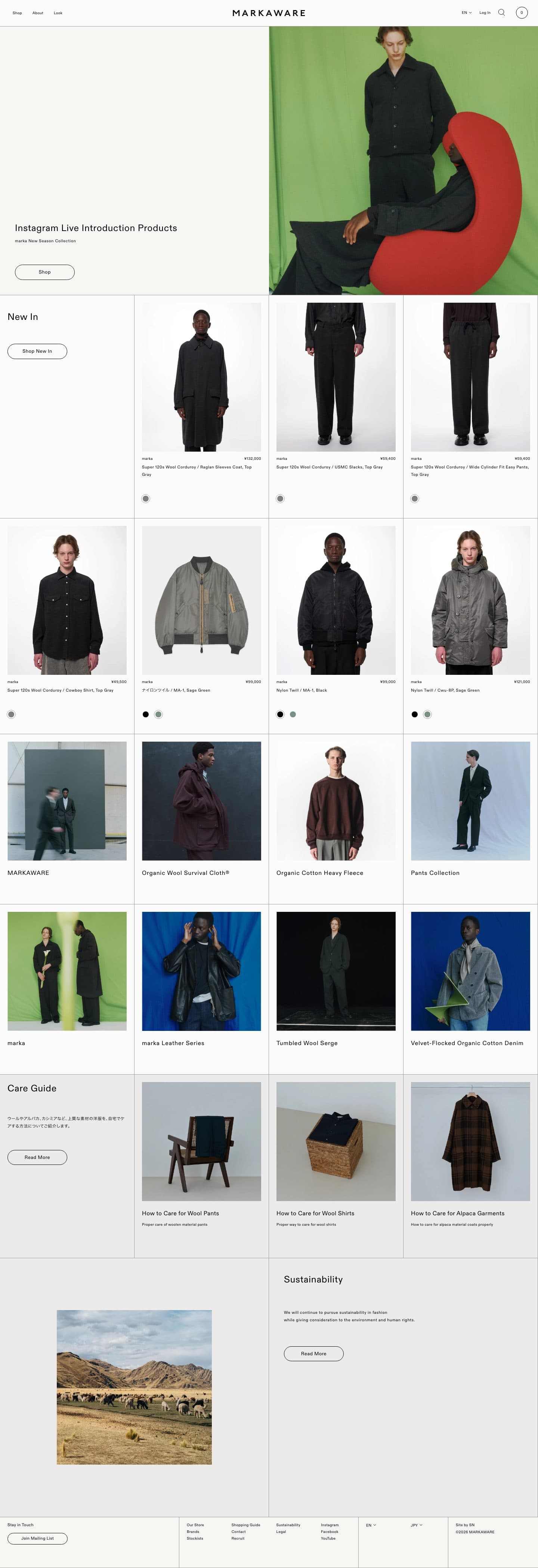 MARKAWARE — website