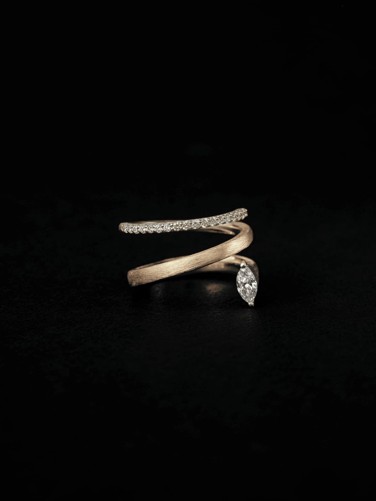 ARCELF — ORI Spiral — 織 — Gold Plated
